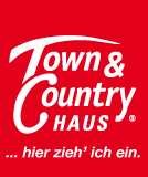 Hier ist das Logo von Town und Country Haus, hier zieh ich ein, zu sehen